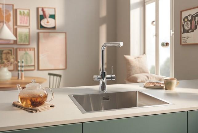 Grohe Blue Pure Minta starts&aelig;t m/udtr&aelig;k og filter