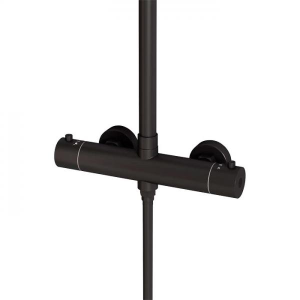 Lavabo Argo & Mira RS komplet pakke til badev&aelig;relset - Mat sort