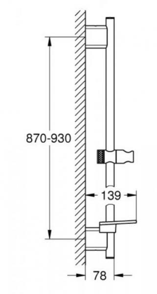 Grohe Rainshower SmartActive bruses&aelig;t - Poleret cool sunrise