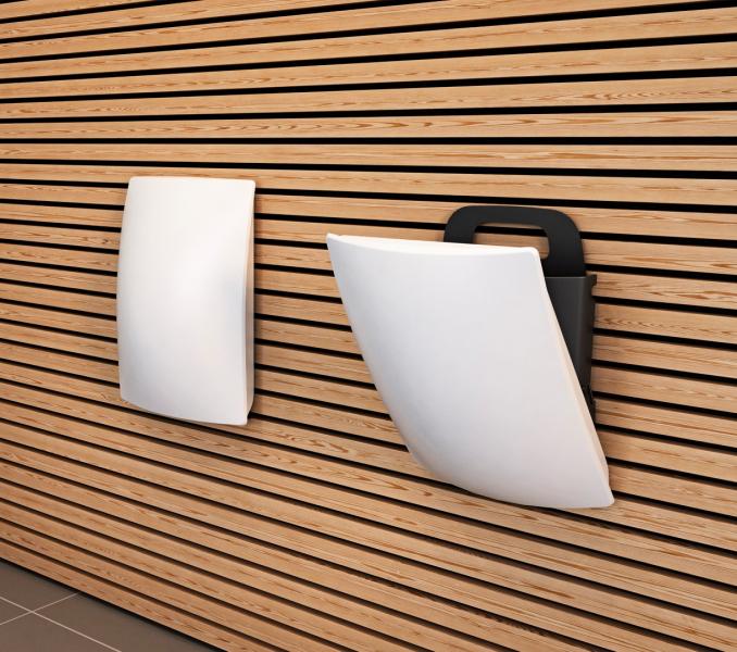 Pressalit v&aelig;gh&aelig;ngt toiletspand m/softopen - Hvid