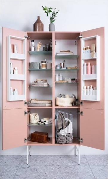 Gustavsberg Artic 40 h&oslash;jskab - Hvid