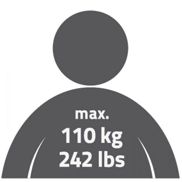 Ridder Assistent badekarsgreb - 30 cm - Krom/b&oslash;rstet krom