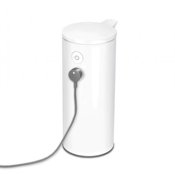 Simplehuman s&aelig;bedispenser m/sensor - Hvid