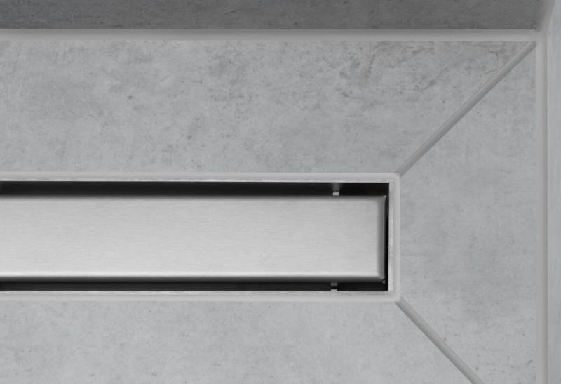 Hansgrohe RainDrain Match Kappes&aelig;t - 70 cm - B&oslash;rstet rustfri st&aring;l