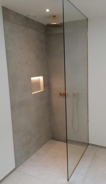 Bath fast brusev&aelig;g - Poleret messing