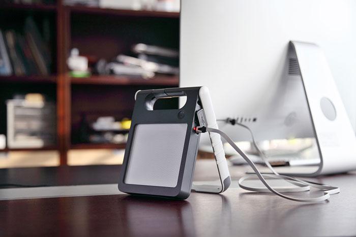 Lutec Padlight Solar udend&oslash;rslampe m/USB og solceller