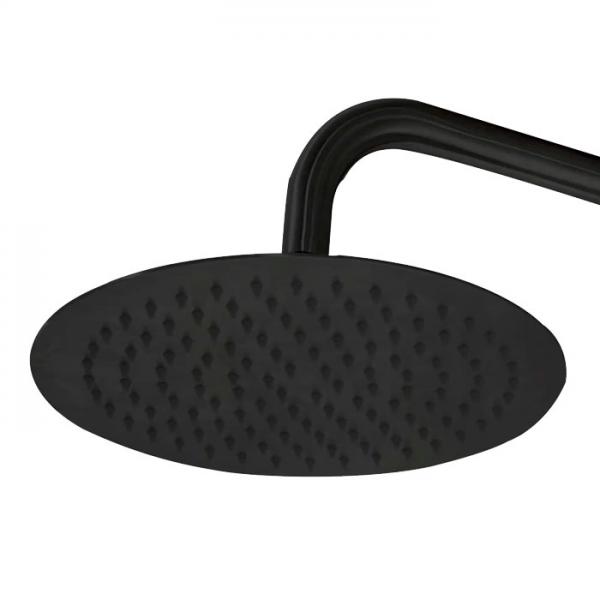 Lavabo Argo & Mira RS komplet pakke til badev&aelig;relset - Mat sort