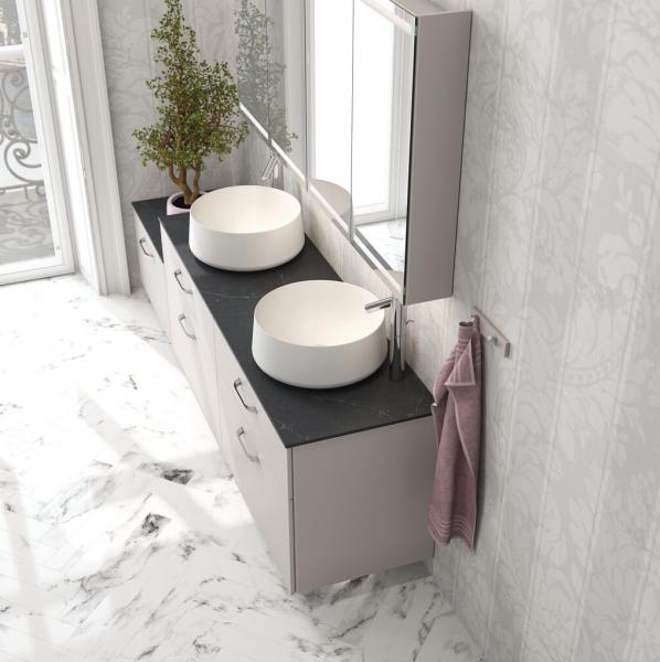 Dansani Globe 45 fritst&aring;ende bowlevask - Uden overl&oslash;b