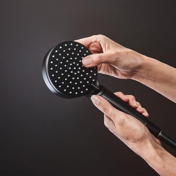 hansgrohe Vernis Blend EcoSmart showerpipe &Oslash;200 - Mat sort