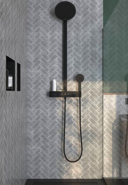 Hansgrohe RainDrain Match Kappes&aelig;t - 60 cm - Mat sort