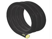 Pr�-isoleret pex-r�r til brug i jorden