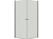 Dansai bruseniche - Firkantet - Krom